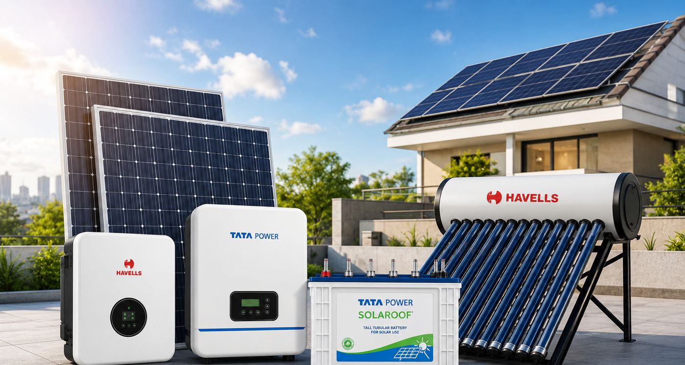 On-grid, off-grid, hybrid and solar street light installations with Havells and Tata Power Solar in Siliguri